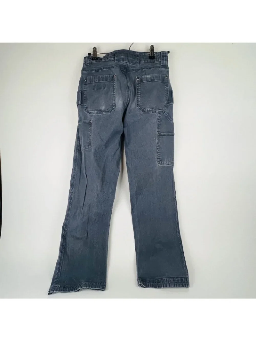 Duluth Trading Co Flex Fire Hose Pants Mens 30x32 Steel Straight Leg - Picture 7 of 9